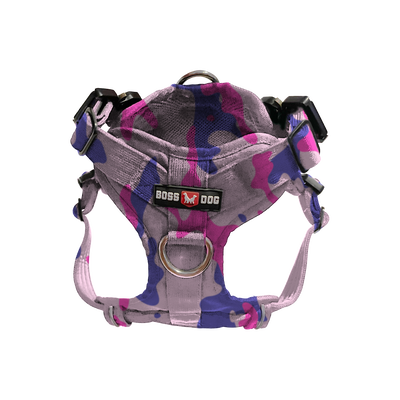PINK CAMO HARNESS MEDIUM