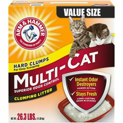 Arm & Hammer Multi-Cat Superior Odor Control Clumping Litter