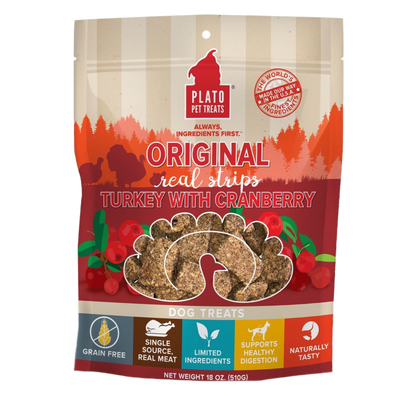 Original Real Strips Turkey & Cranberry 18-oz