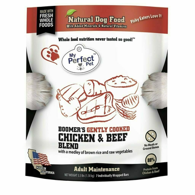 Frozen Boomer's Chicken & Beef Blend