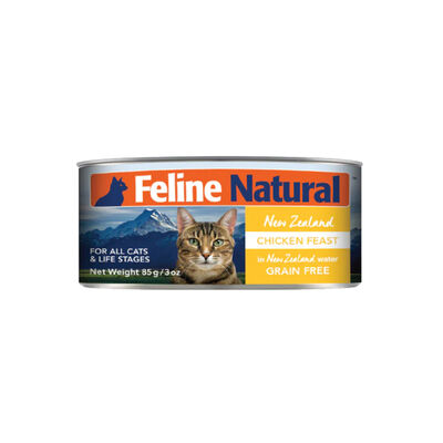 Feline Natural Chicken Feast Cat Can, 3-oz
