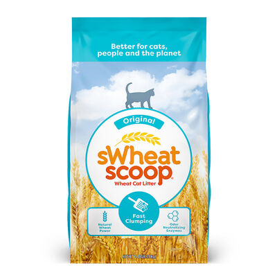 Swheat Scoop Original Fast Clumping Cat Litter, 14-lb