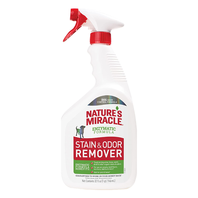 Nature&rsquo;s Miracle Dog Stain And Odor Remover Spray, 32-oz