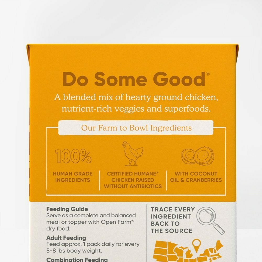 Open Farm Harvest Chicken Rustic Blend Wet Cat Food, 5.5-oz image number null