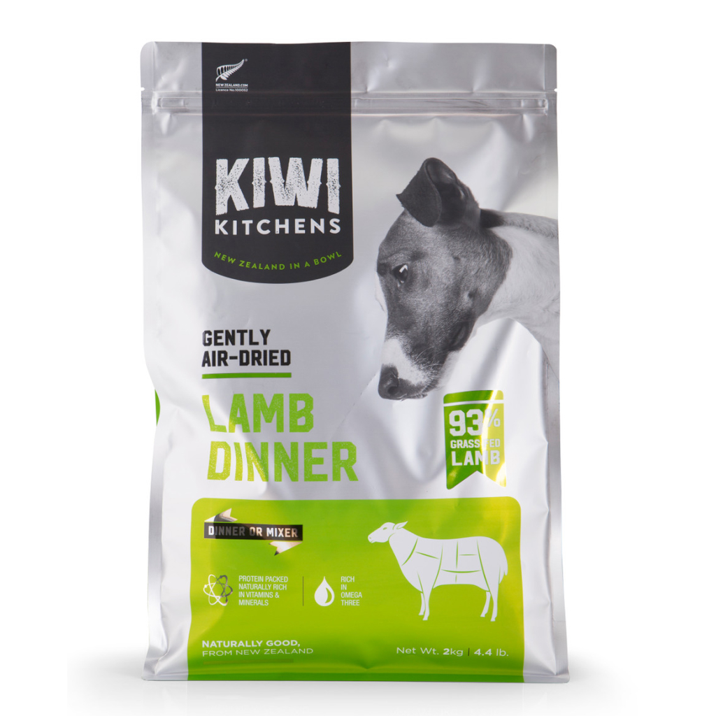 Kiwi Kitchens Gently Air-Dried Lamb Dinner Dog Food, 4.4-lb image number null