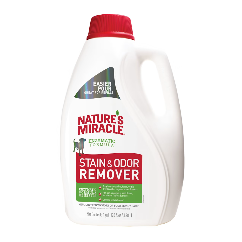 Nature&rsquo;s Miracle Dog Stain And Odor Remover, 1-gal image number null