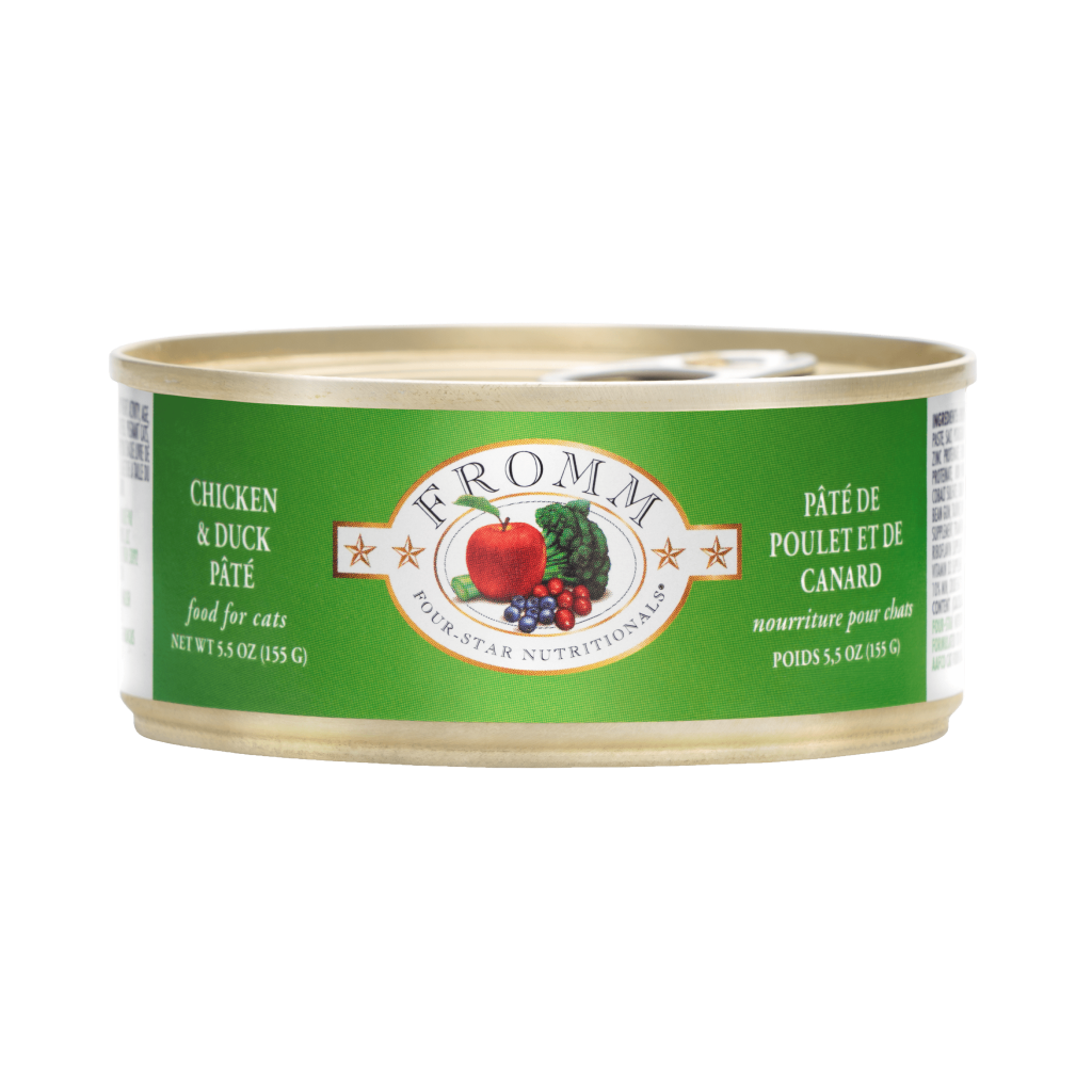 Fromm Four-Star Nutritionals&reg; Chicken & Duck P&acirc;t&eacute; Food for Cats image number null